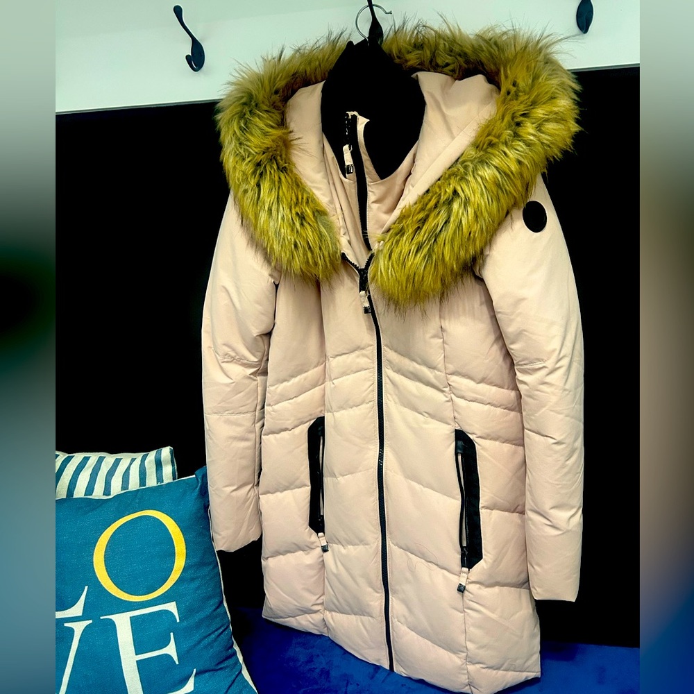 Light pink POINT ZERO parka SIZE Small